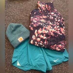 Cute womens bundle set Nike Carhartt and Columbia